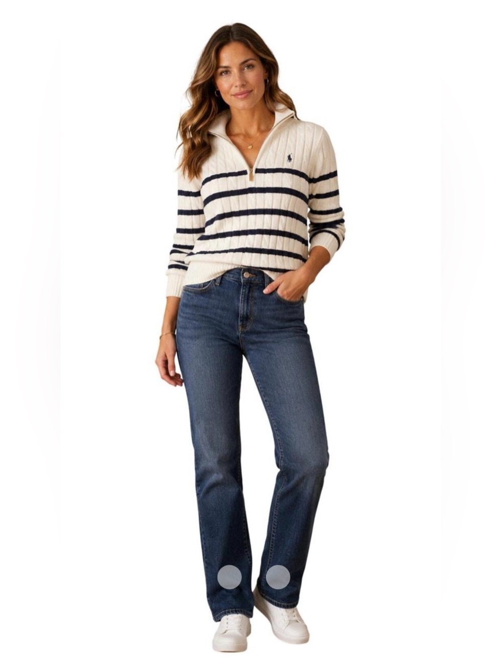 Joe's Jeans Caterina Dark Wash Straight Leg Jeans Low Rise Full Lenght Size 30